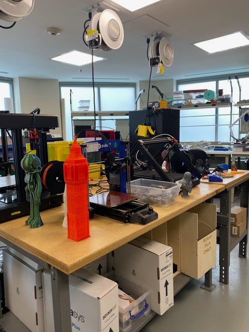Several 3D Print Creations Found Inside The Lab