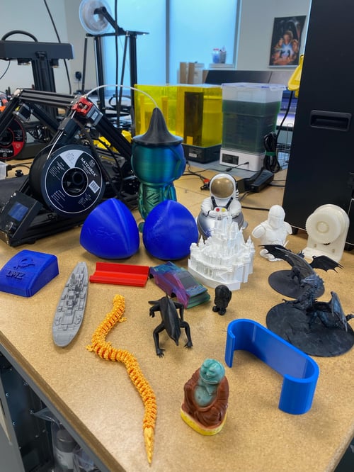 Several 3D Print Creations Found Inside The Lab