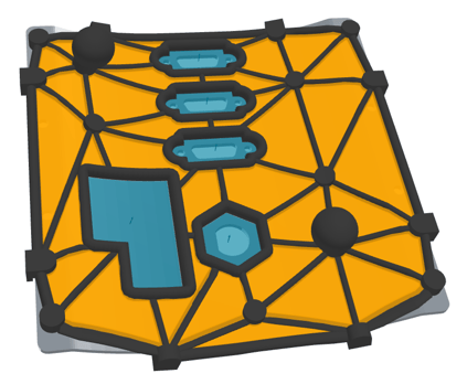 a medium stiffness masking frame in the masking app by trinckle