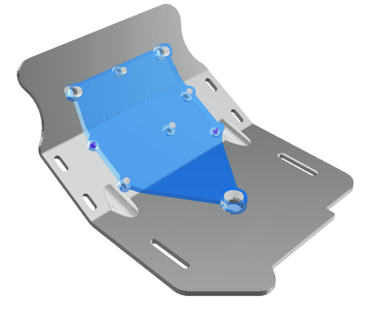 a solid drill guide body in the drill guides app by trinckle