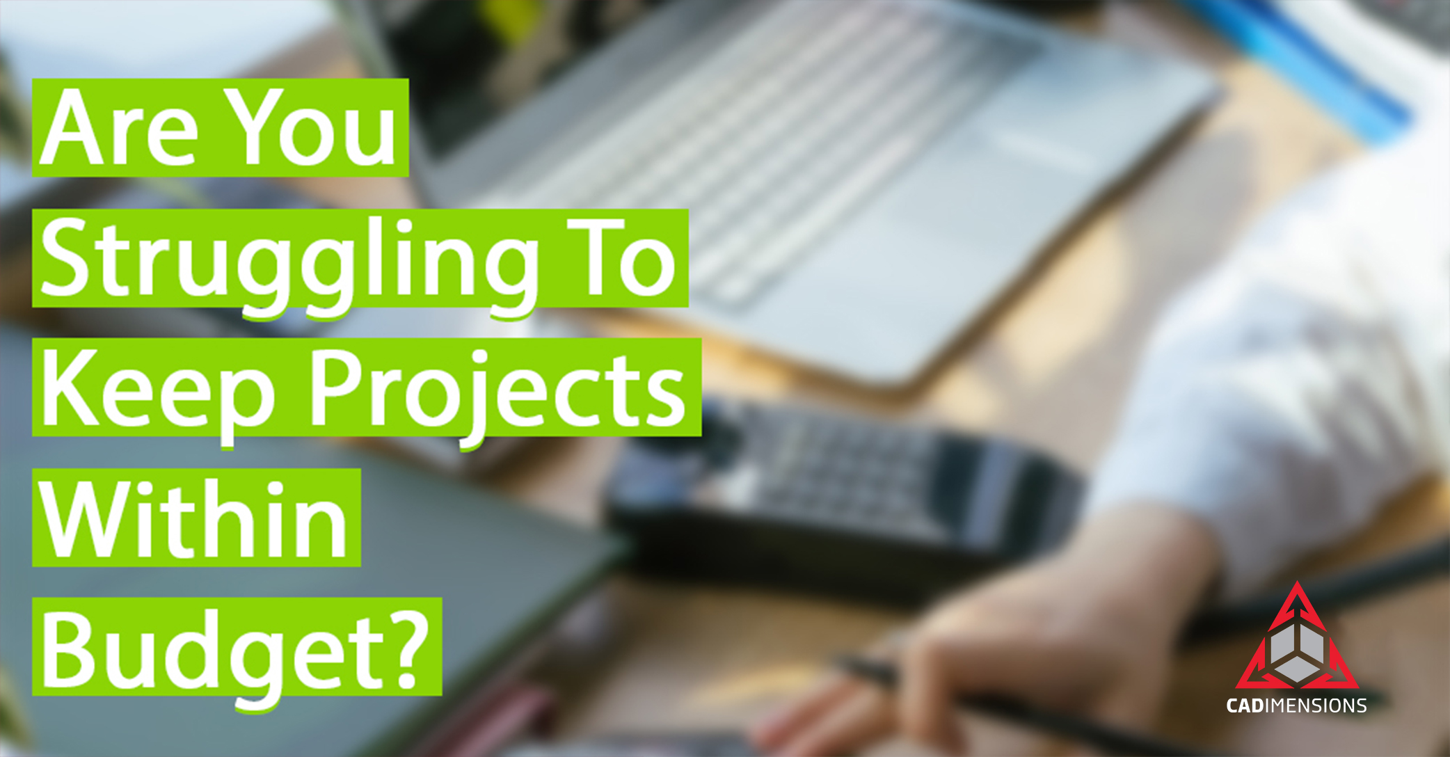 Are You Struggling To Keep Projects Within Budget?