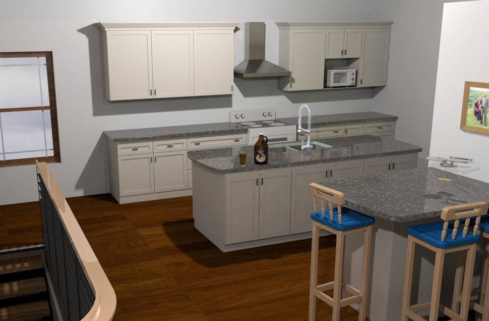 Kitchen cabinets: Interior Design: SOLIDWORKS For Architecture