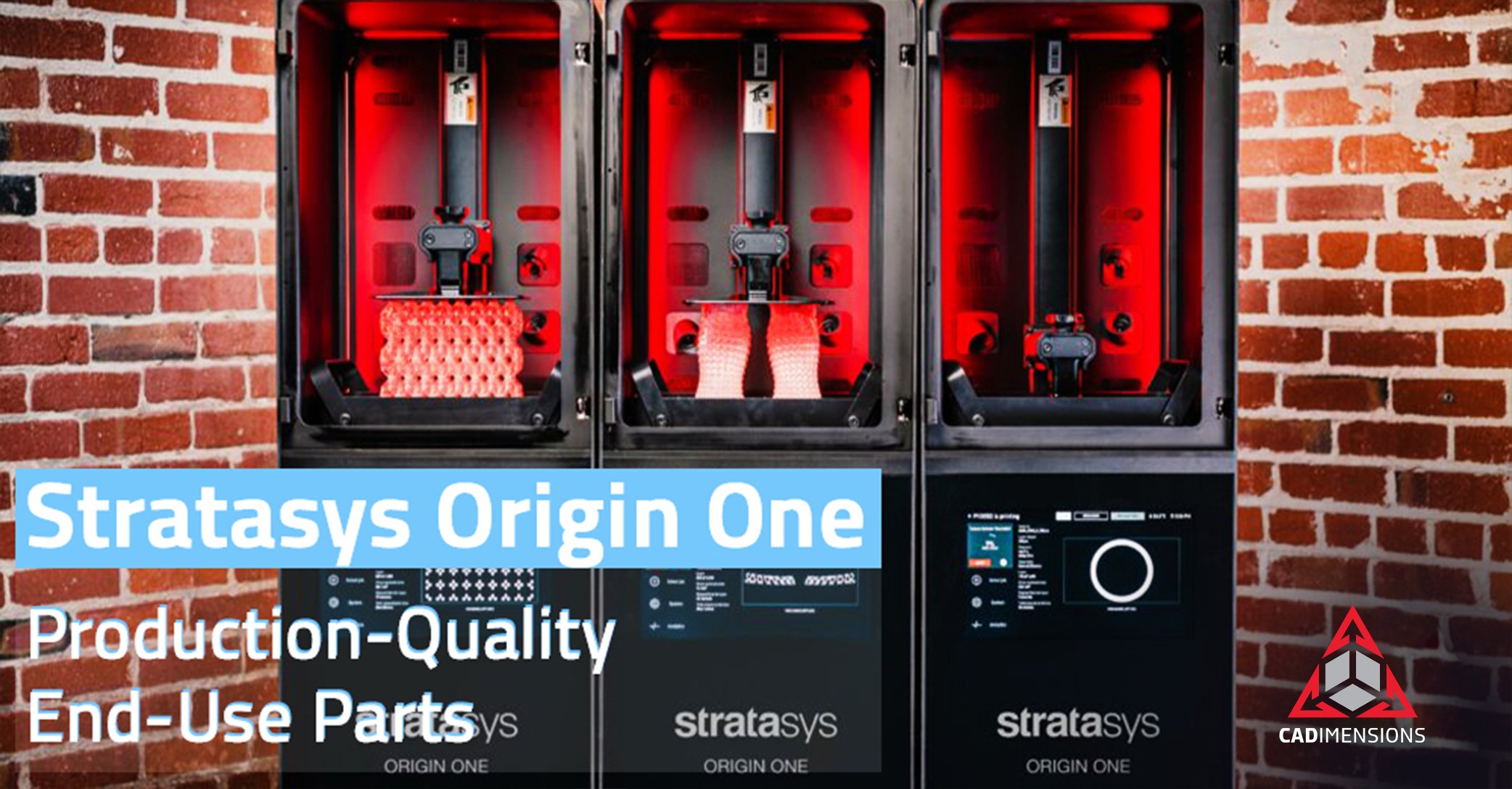 Stratasys Origin One: A 3D Printer for Production Parts
