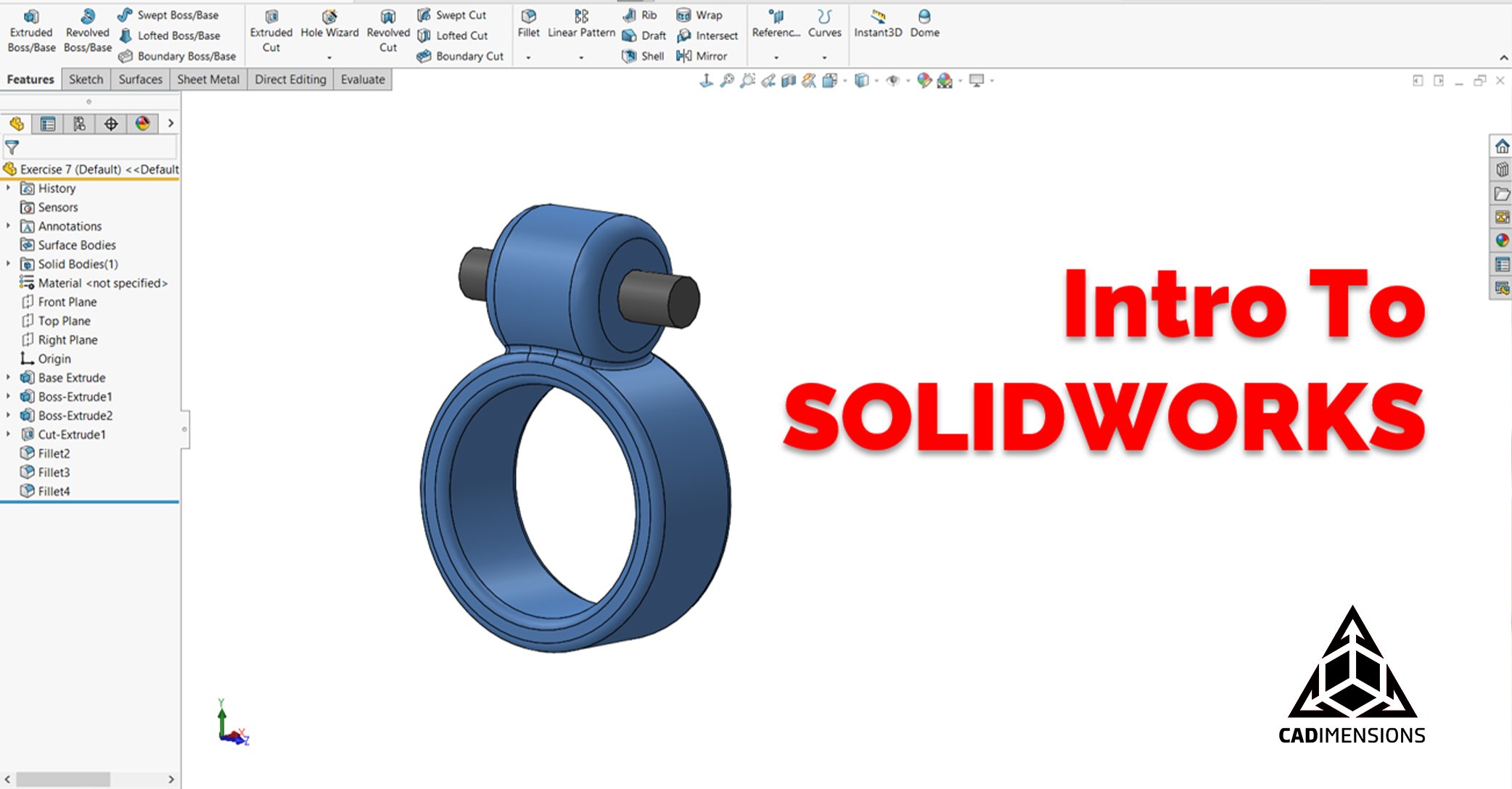 New Training Offering: Intro to SOLIDWORKS
